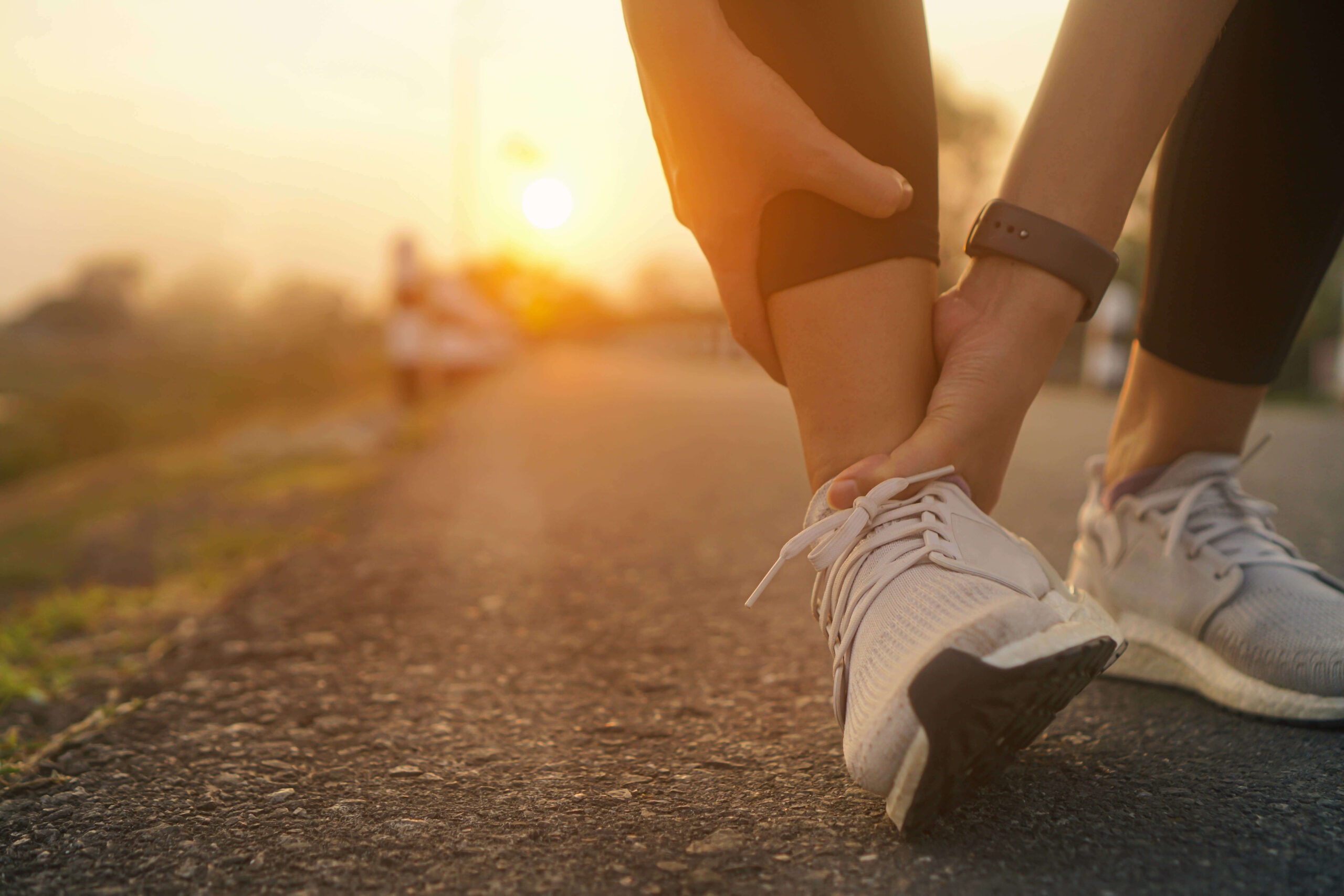 accident in sport exercise running jogging